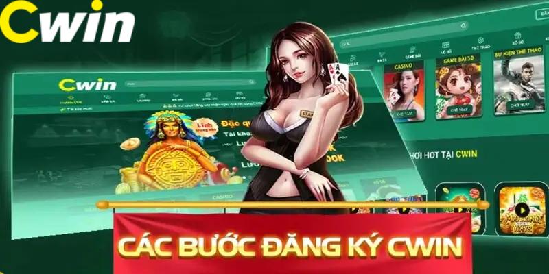 Thao tác tạo account tại Cwin diễn ra an toàn